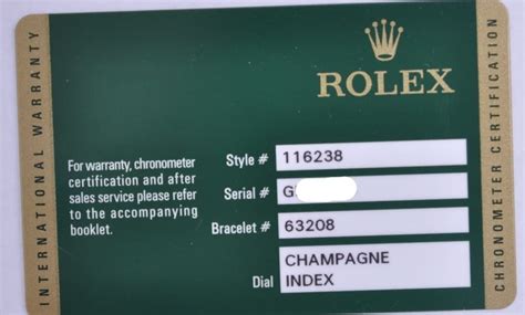 what does a rolex warranty card look like|authentic Rolex warranty cards.